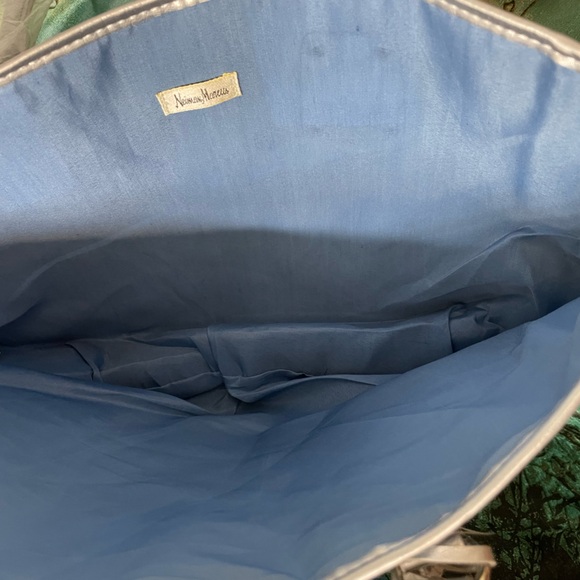 Vintage Neiman Marcus Denim Tote Bag, - Picture 3 of 13